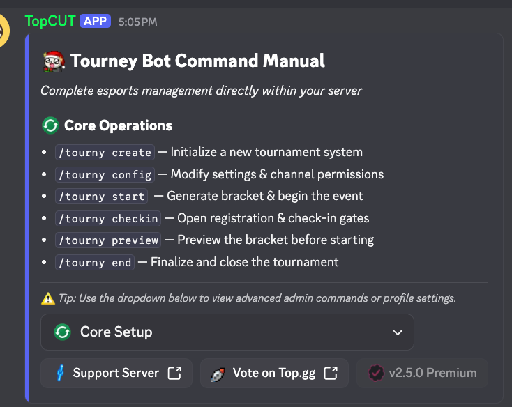 Command Manual